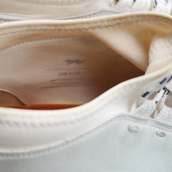 Wolf & Shepherd Crossover Mid Men's Size 11 M Cream Suede Black Lace Up Sneakers - Picture 3 of 12